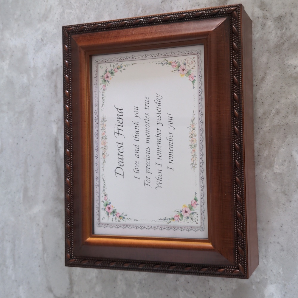 NIB Sankyo Music Box "That's What Friends Are For"